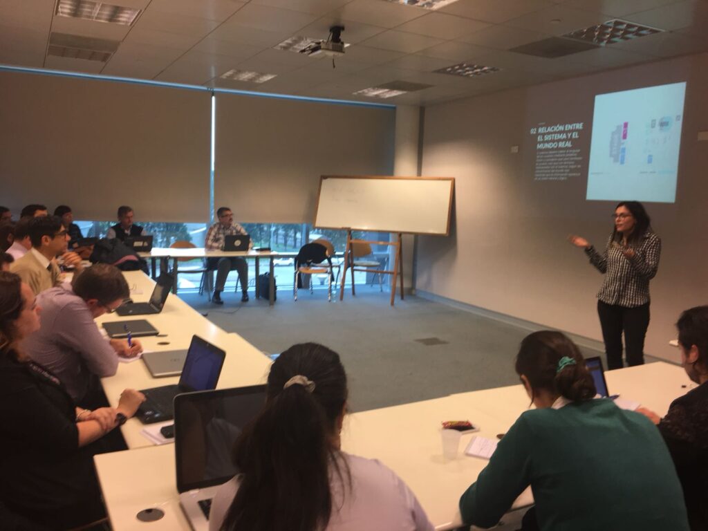 Joi Arnaiz teaching a UX workshop